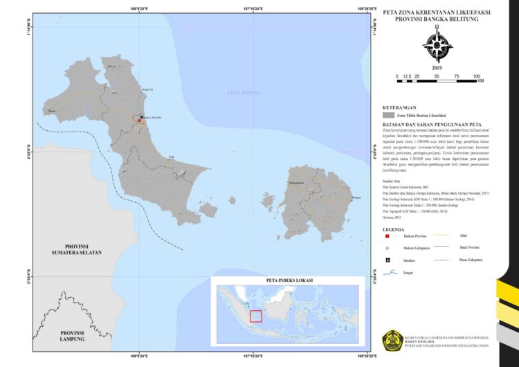 Simak Inilah Wilayah Yang Masuk Zona Kerentanan Likuefaksi Di