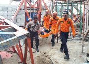 Crane Proyek RSU Undata Ambruk, Satu Pekerja Tewas