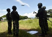 Pasukan TNI di Satgas Tinombala Poso Intai DPO Dengan Drone