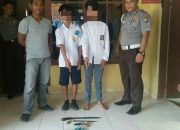 Jual Sajam di Medsos, Dua Pelajar di Parimo Diciduk Polisi