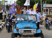 Ribuan Warga Antar TAHAJUD Mendaftar ke KPUD Morowali