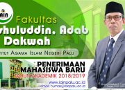 Fakultas Ushuluddin IAIN Palu Siap Terima 1.000 Mahasiswa Baru