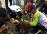 Walikota dan Alumni 2.000 SMKN 3 Palu Tanam Pohon