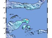 Dalam Waktu Satu Jam, Kabupaten Banggai Diguncang 3 Kali Gempa