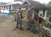 Bukti Sinergitas TNI dan Masyarakat Bangun Tugu TMMD di Banggai