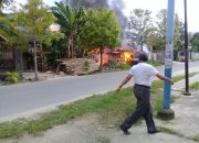 Diduga Korsleting Listrik, Rumah Penyimpanan Bibit di Tolitoli Terbakar