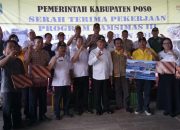 Program Pamsimas 2017 di Poso Berakhir, Bupati dan Kades Tanda Tangani Berita Acara