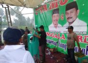 Atap Panggung Kampanye Akbar Idham-Yasin Ambruk