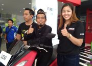 Begini Aksi Ustad Maulana Saat Coba Yamaha Lexi