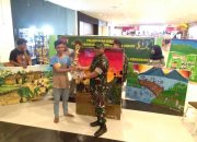 Risqi Setyawan Juara Lomba Melukis TMMD 2018