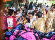 PMI DIY Salurkan Bantuan 300 Paket Perlengkapan Sekolah