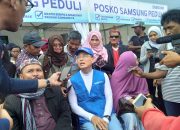 Samsung Peduli Dirikan Dua Posko Pengungsian