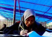 Hari Pertama USBN di Palu, Sebagian Sekolah Masih Ujian di Tenda Darurat