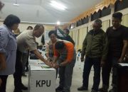 KPU Poso Segel Kotak Suara dan Lakukan Distribusi