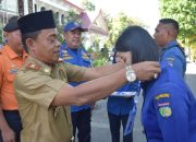 Dinas Damkar Latihan Reaksi Cepat dan Rescue