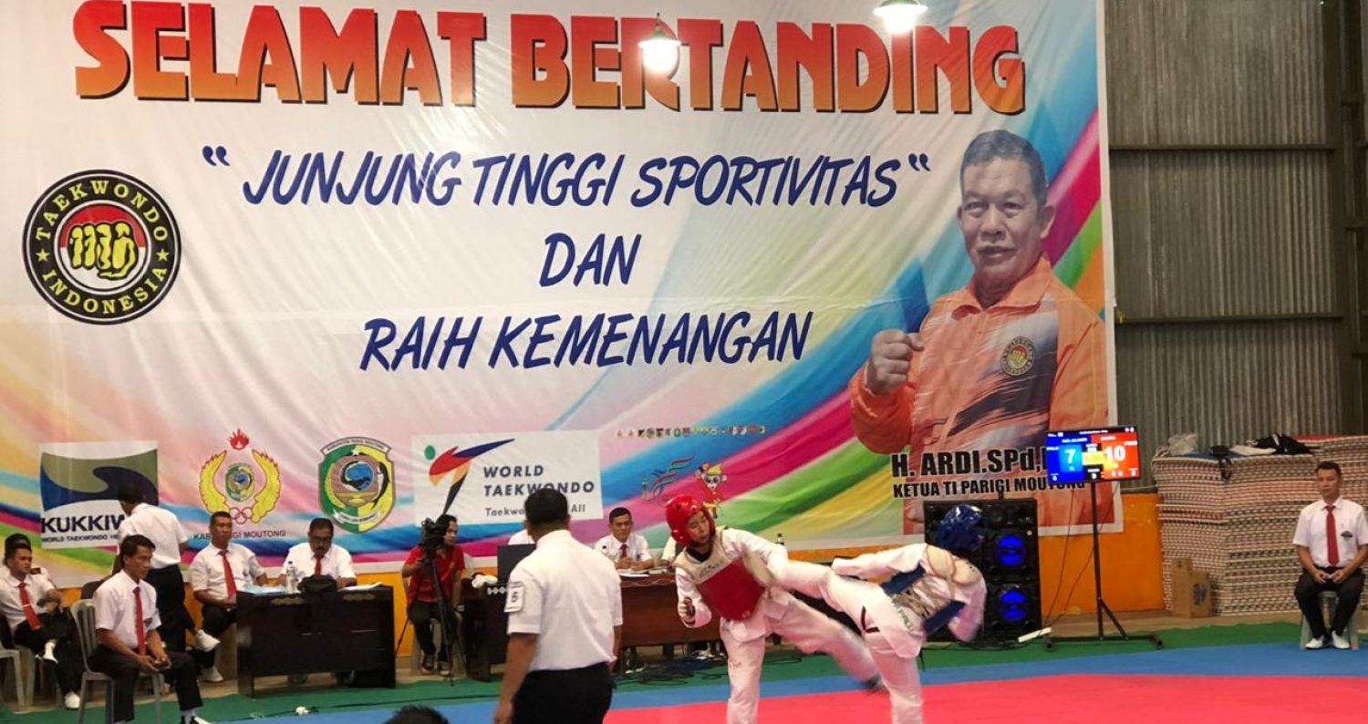 Porprov Sulteng, Taekwondoin Tolitoli Sumbang 3 Medali