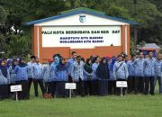 Meski Libur Lebaran, Ratusan PNS di Palu Tetap Upacara Hari Lahir Pancasila