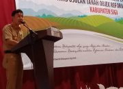 Bupati Sigi Komitmen Perjuangkan Reforma Agraria di Wilayahnya