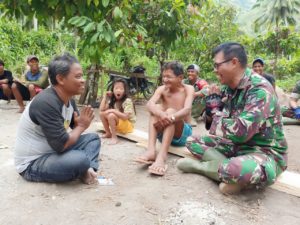 Ikut Berbaur, Satgas TMMD di Tinombo Juga Terima Saran dari Masyarakat