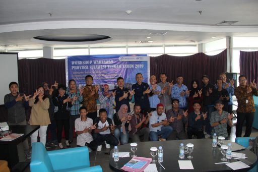 Menghadapi SP 2020, BPS Sulteng Gelar Workshop Bersama Wartawan