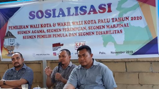 KPU Palu Mulai Sosialisasi Tahapan Pilwalkot