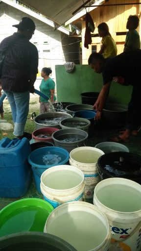 Banjir Lumpur di Sigi, Satgas PUPR Salurkan 10.000 Liter Air Bersih