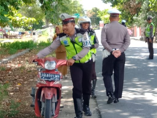 Lakukan Operasi Rutin, Polres Sigi Tilang Sejumlah Pengendara