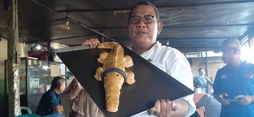 Roti Buaya Berkalung Ban ‘Diburu’ di Palu