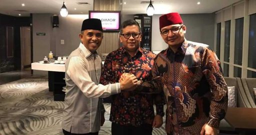 Bertemu Hasto, Anwar Hafid-Pasha Optimistis Dapat Rekomendasi PDIP