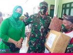 Karya Bhakti TNI 2020 Memutus Mata Rantai Covid-19, Dandim: Alhamdulillaah Masih Zona Hijau