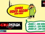 Media PATABA Gelar Lomba Adzan dari Rumah, Begini Syaratnya..