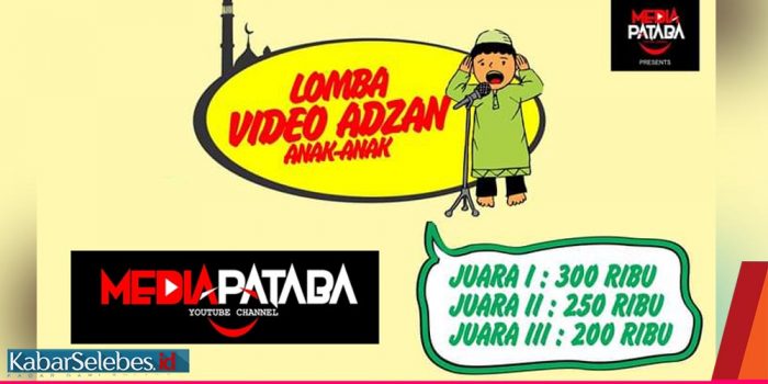 Media PATABA Gelar Lomba Adzan dari Rumah, Begini Syaratnya..