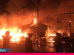 Lima Rumah Warga di Jalan Patimura Palu Ludes Terbakar