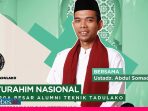 Besok Silaturahim Nasional Virtual IKA FT Untad, Tausyiah Ustad Abdul Somad