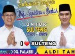 Benarkan Didukung PAN dan Golkar; Rusli Dg Palabbi-Aldi Taher Siap Maju di Pilgub Sulteng