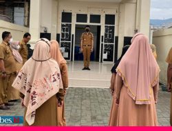 Apel Perdana, Lurah Lere Tegaskan Peningkatan Disiplin dan Kinerja Pegawai