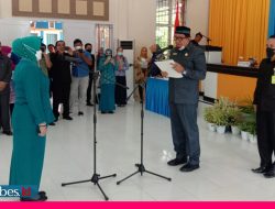 Femi Luther Lahay Dikukuhkan Jadi Bunda Paud Touna