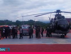 Dievakuasi Heli Super Puma, Jenazah Dua Teroris Poso Akhirnya Tiba di Palu