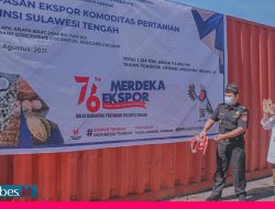 Sulteng Ekspor Komoditas Pertanian Senilai Rp9,6 Miliar