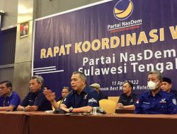 Nasdem Sulteng Buka Pendataran Caleg Pemilu 2024