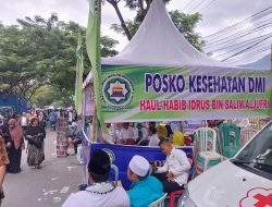 DMI Sulteng Dirikan Posko Kesehatan Gratis di Lokasi Haul Guru Tua