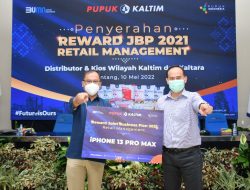 Kinerja JBP Optimal, PKT Beri Reward kepada Distributor dan Kios Wilayah Kaltim Kaltara