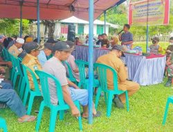 Sempat Panas Suasana Musyawarah Umum Tolak Kades Pande