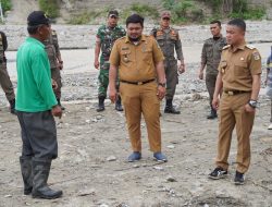 Tindaklanjuti Usulan Masyarakat, Walikota Palu Tinjau Irigasi Pengairan di Taipa Laga