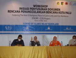 Sekkot Palu Buka Workshop Inisiasi Penyusunan Dokumen Rencana Penanggulangan Bencana