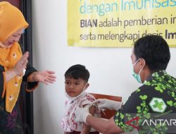 Pemkot Palu: Imunisasi Lengkap Upaya Lindungi Kesehatan Anak