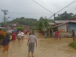 Sungai Poso Meluap, Desa Sayo Poso Dilanda Banjir