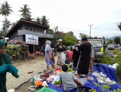 DMI Sulteng Salurkan Logistik untuk Warga Terdampak Banjir Parigi Moutong