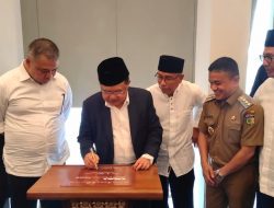 Diresmikan Ketum DMI Jusuf Kalla, Begini Tampilan Masjid Unik Islamic Center Nurul Yaqin Palu