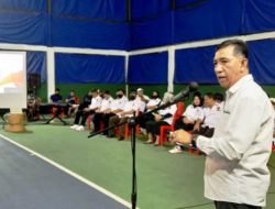 Pemkot Palu Lantik Pengurus Persatuan Lawan Tenis Indonesia PELTI